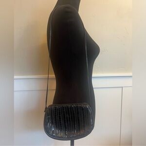 Anne Klein Crossbody Shoulder Bag Small Black Y2K
EUC